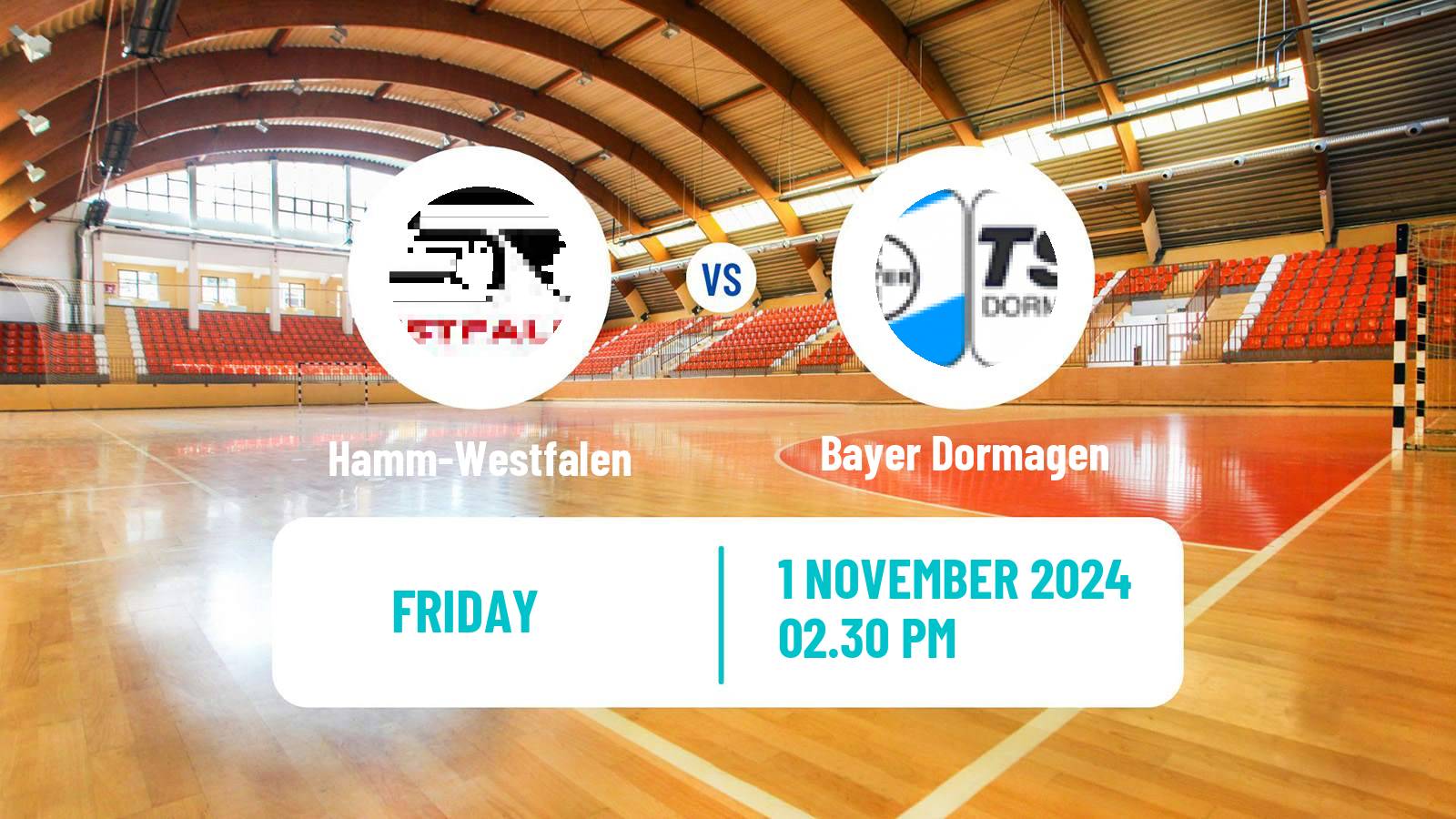 Handball German 2 Bundesliga Handball Hamm-Westfalen - Bayer Dormagen