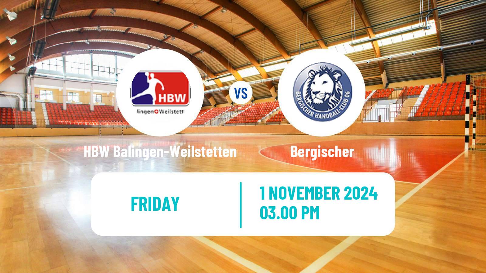 Handball German 2 Bundesliga Handball HBW Balingen-Weilstetten - Bergischer