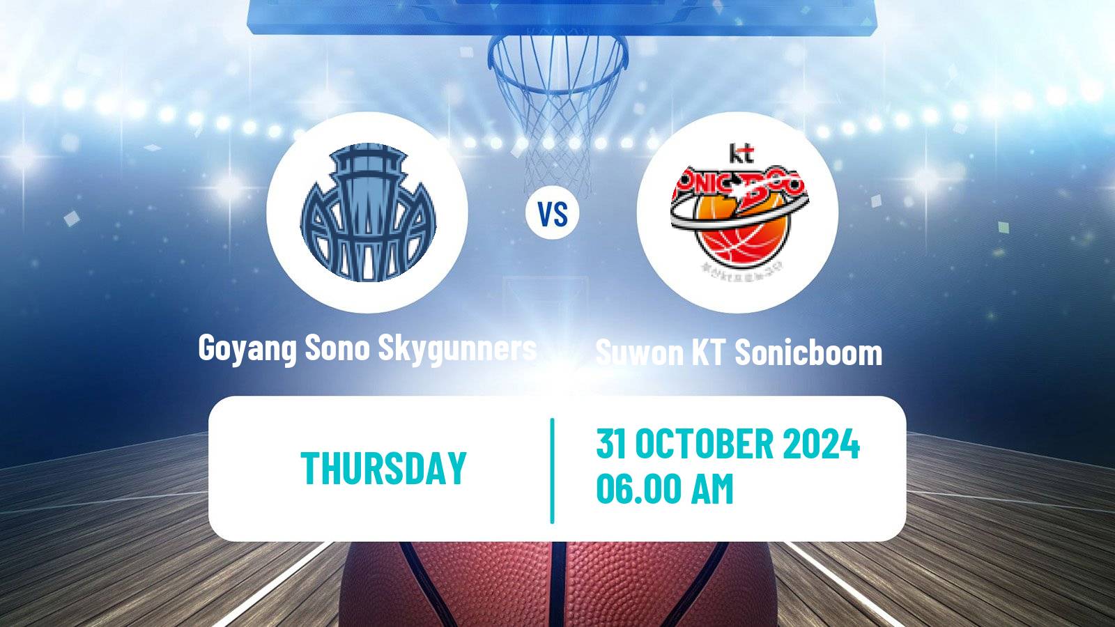 Basketball KBL Goyang Sono Skygunners - Suwon KT Sonicboom