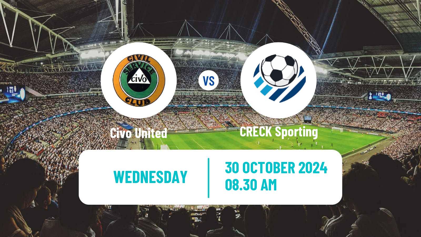 Soccer Malawi Premier Division Civo United - CRECK Sporting