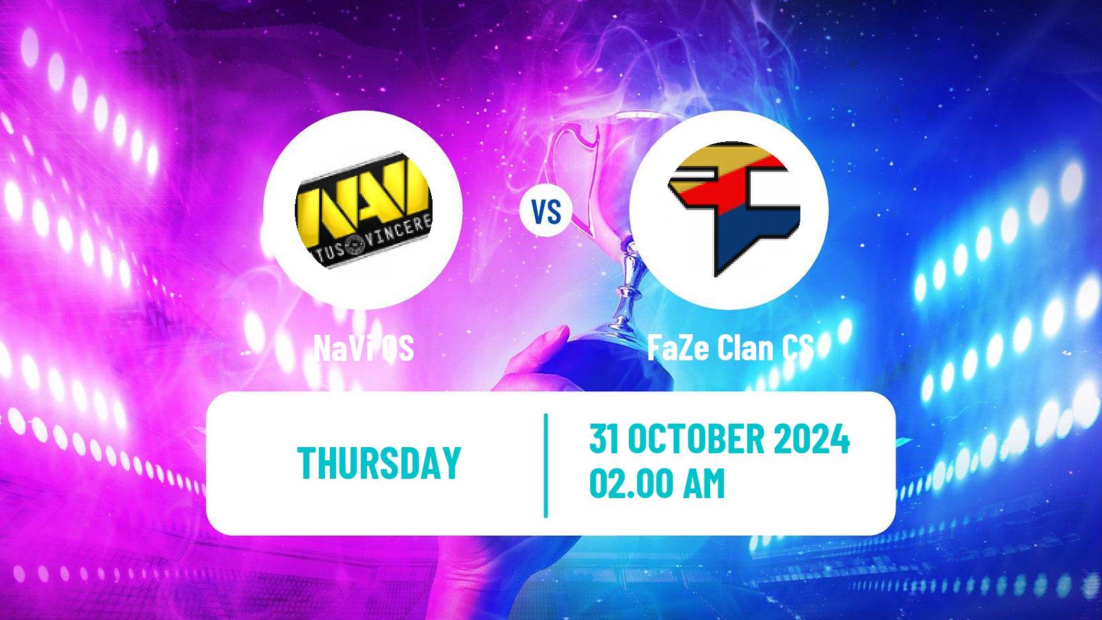 Esports Counter Strike Blast Premier Global Final NaVi - FaZe Clan