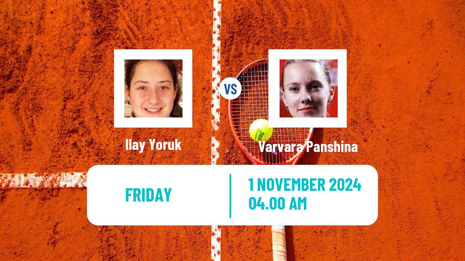 Tennis ITF W15 Kayseri Women Ilay Yoruk - Varvara Panshina