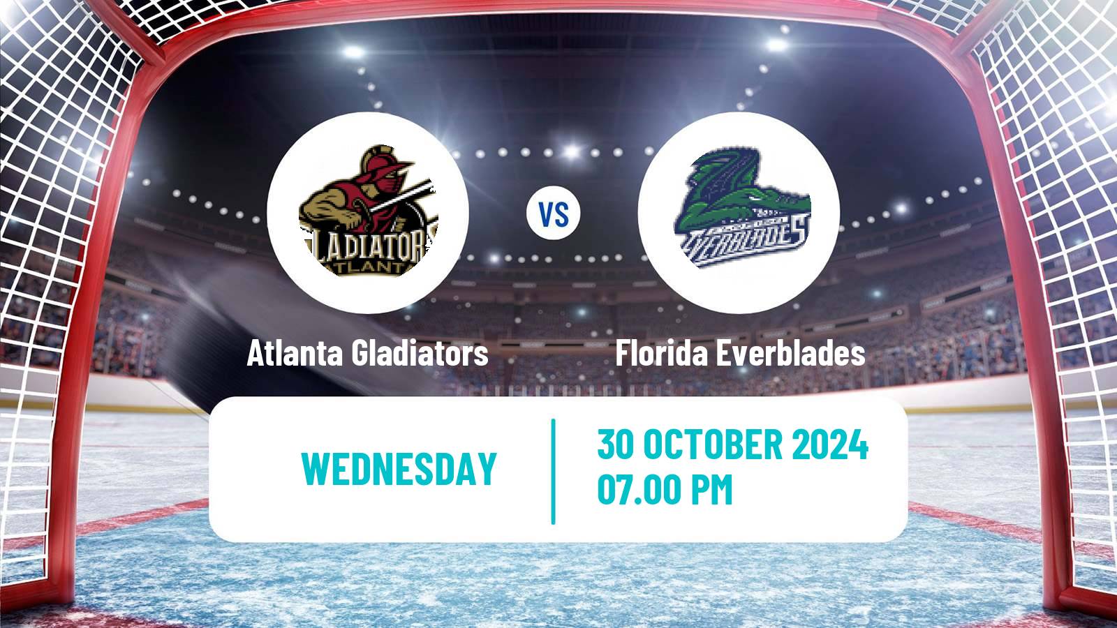 Hockey ECHL Atlanta Gladiators - Florida Everblades