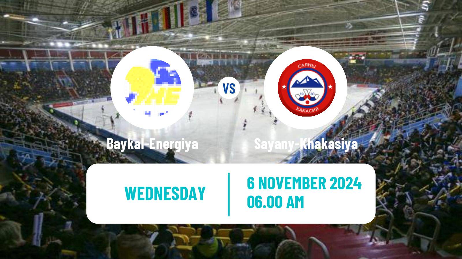 Bandy Russian Super League Bandy Baykal-Energiya - Sayany-Khakasiya