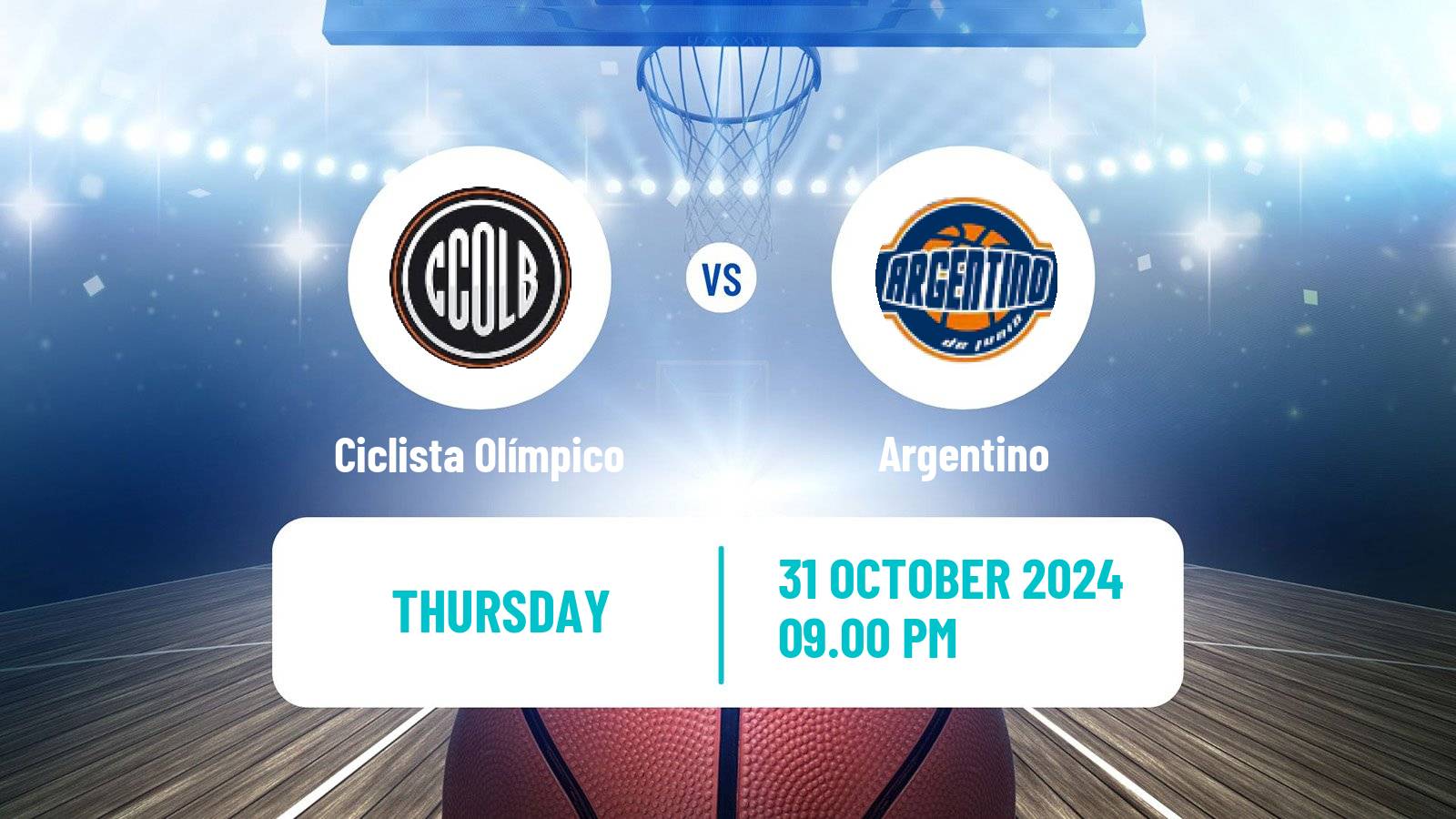 Basketball Argentinian LNB Ciclista Olímpico - Argentino