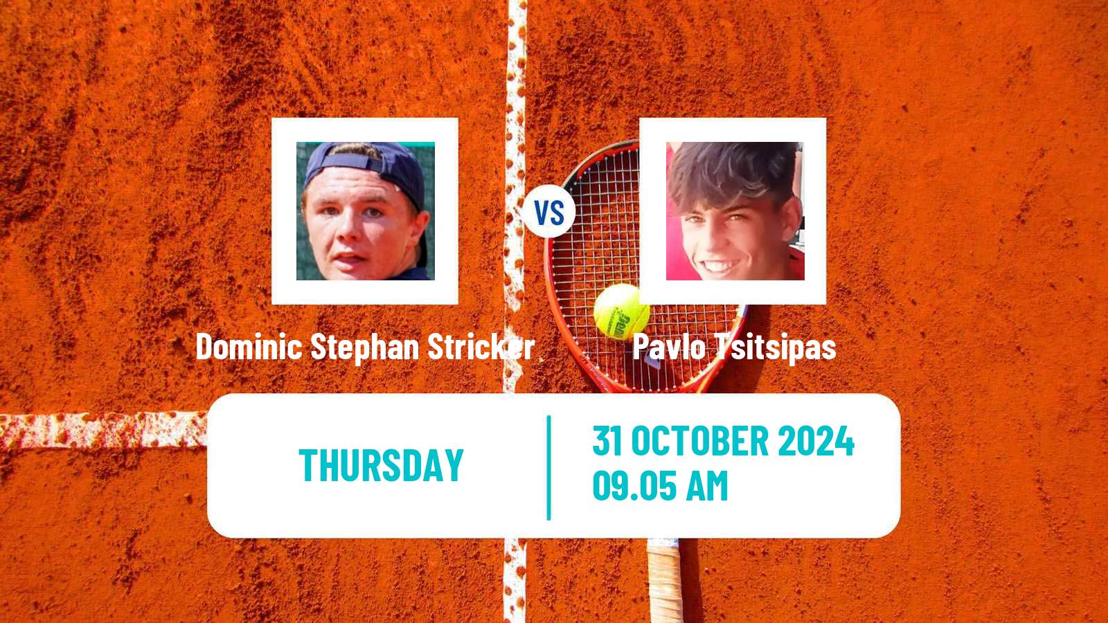 Tennis ITF M25 Heraklion 2 Men Dominic Stephan Stricker - Pavlo Tsitsipas