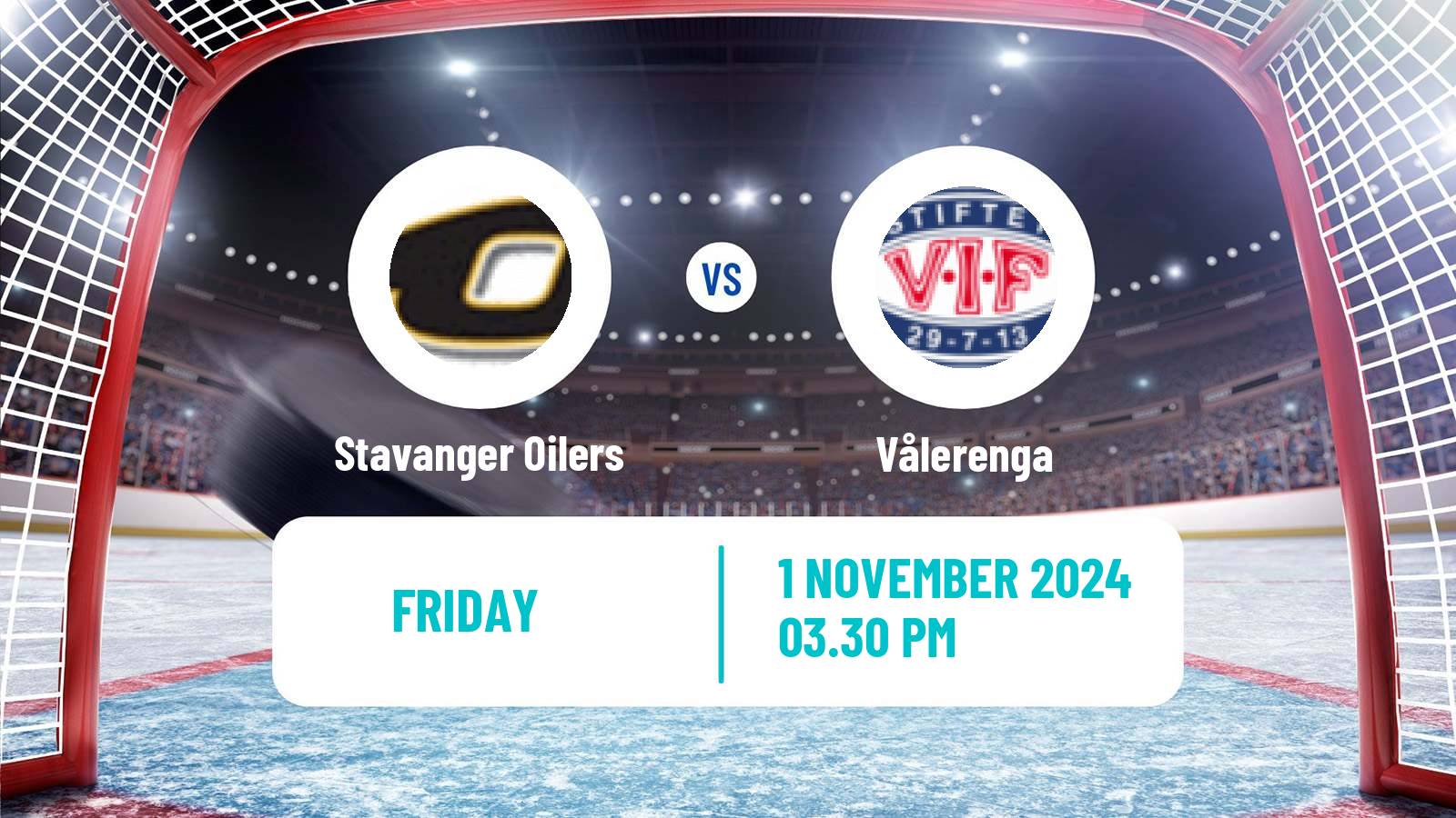 Hockey Norwegian Ligaen Hockey Stavanger Oilers - Vålerenga