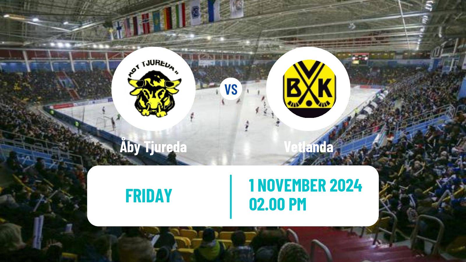 Bandy Swedish Elitserien Bandy Åby Tjureda - Vetlanda