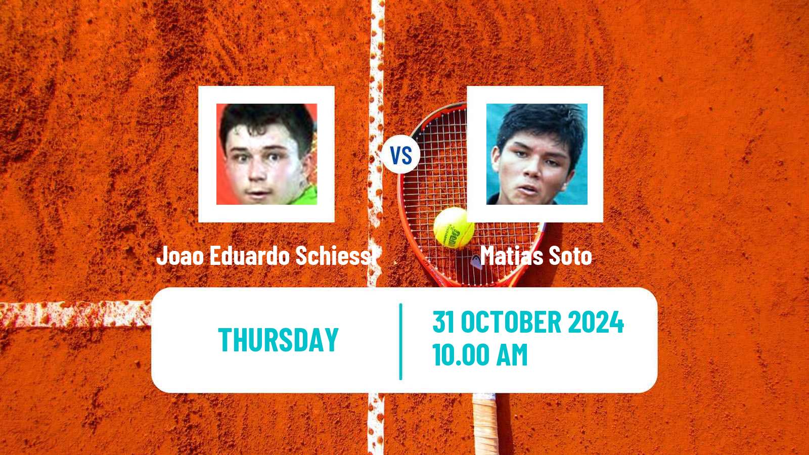 Tennis ITF M25 Lajeado Men Joao Eduardo Schiessl - Matias Soto