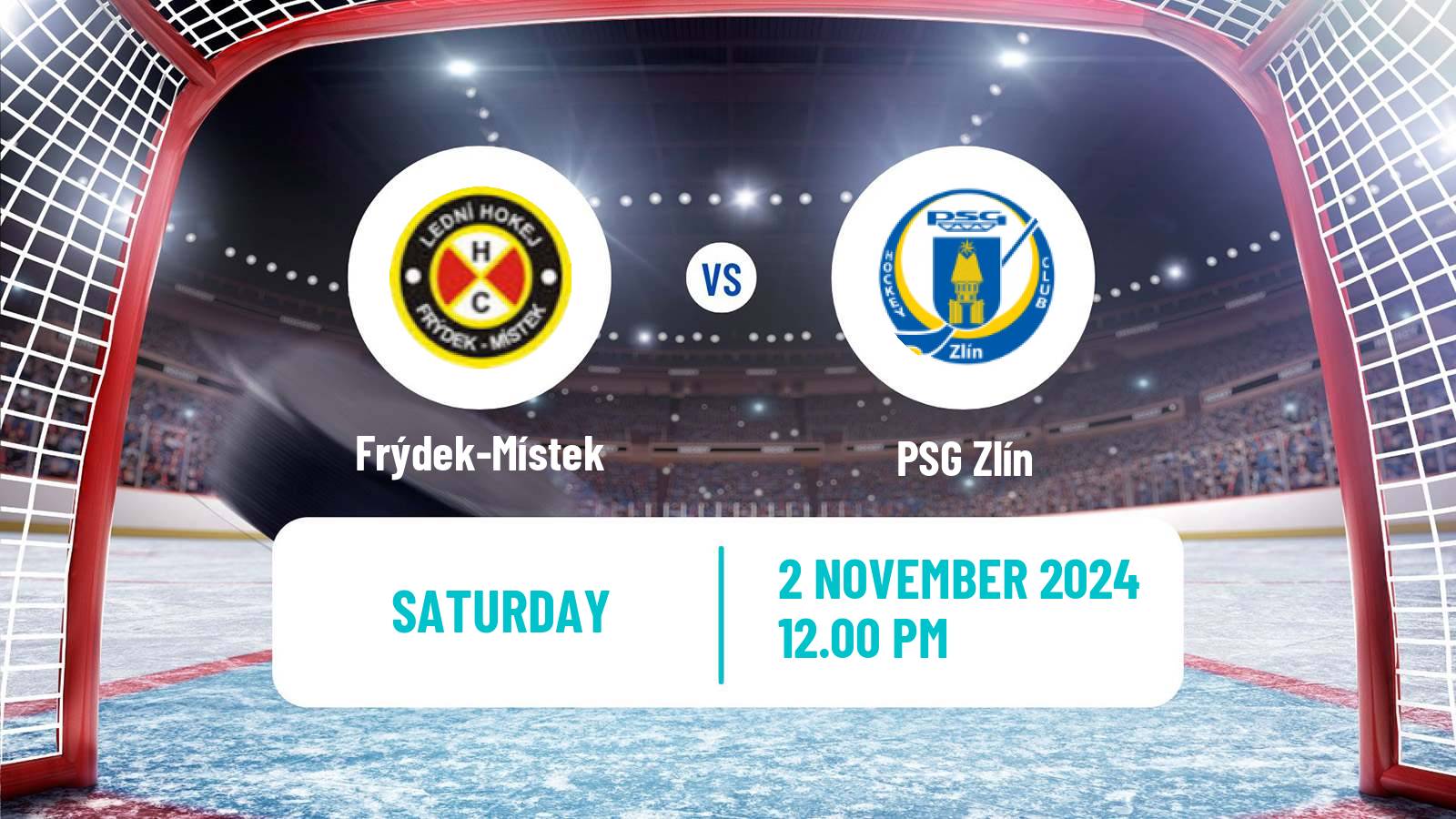 Hockey Czech Chance Liga Frýdek-Místek - PSG Zlín