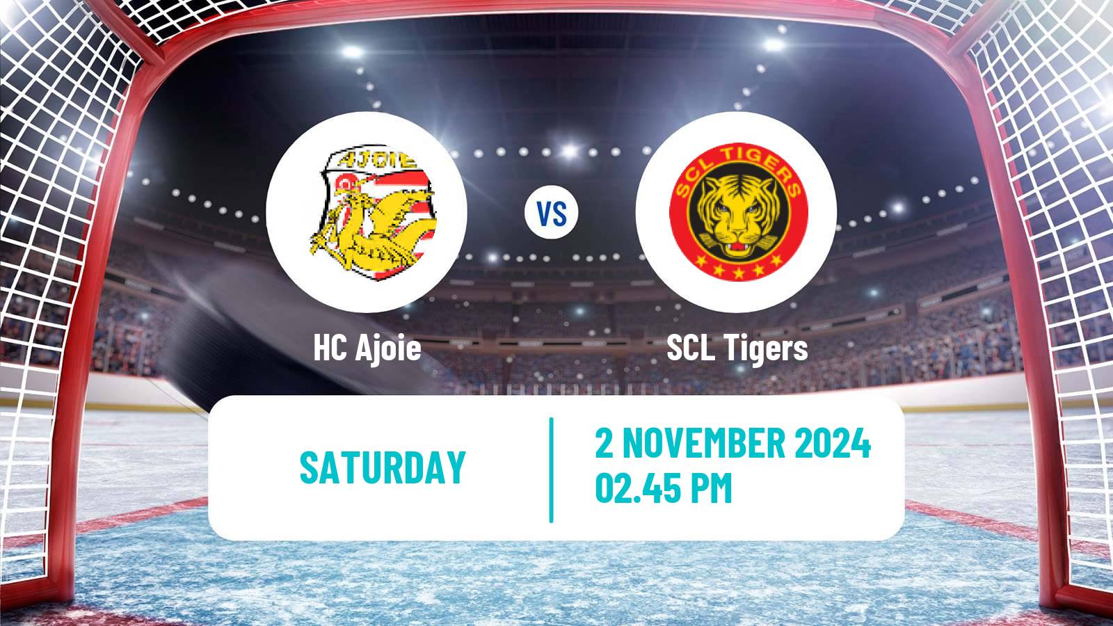 Hockey Swiss National League Hockey Ajoie - SCL Tigers