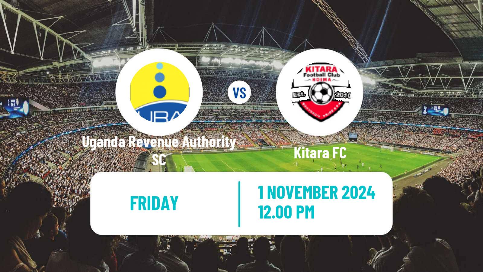 Soccer Ugandan Super League Uganda Revenue Authority SC - Kitara