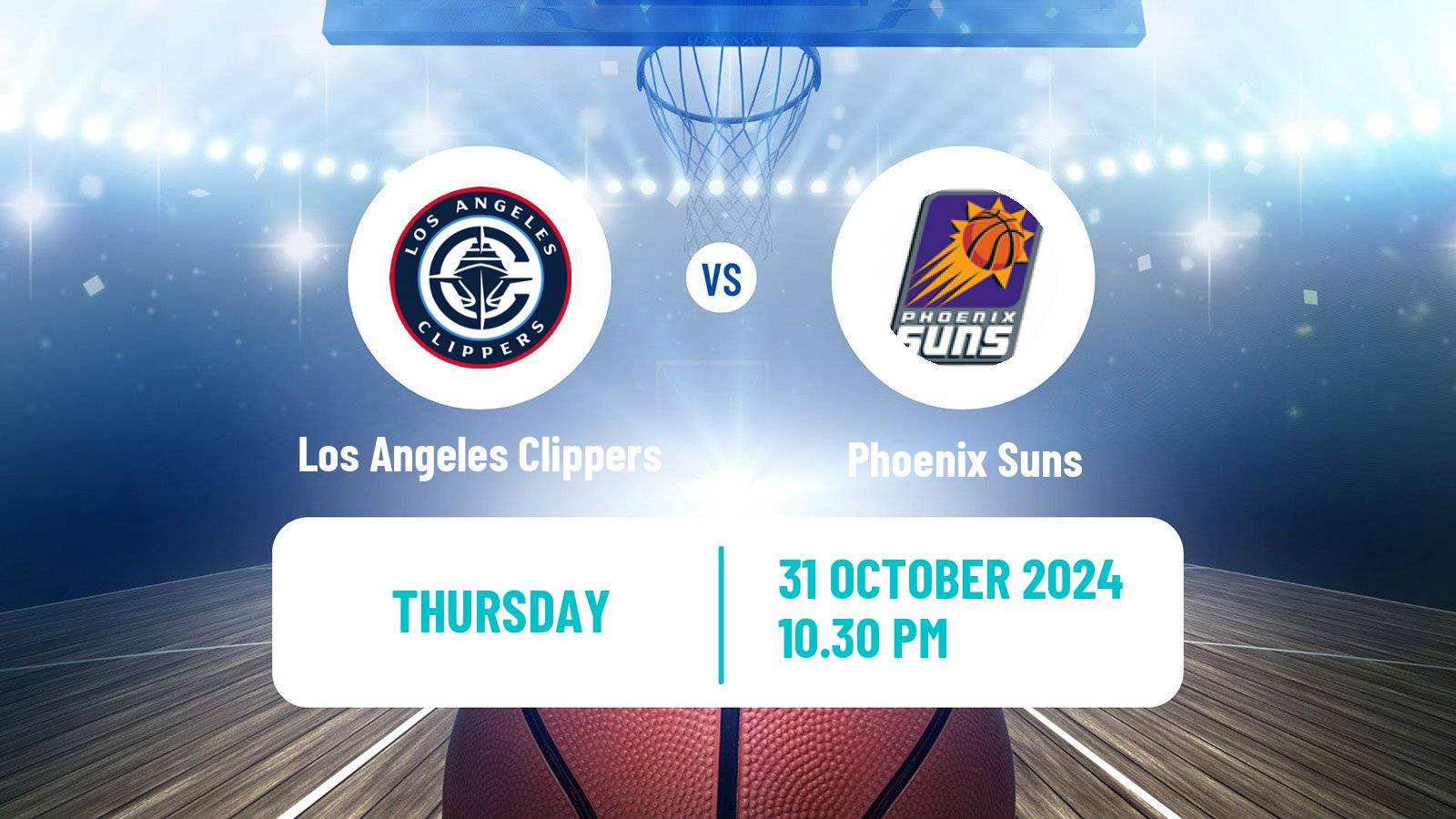 Basketball NBA Los Angeles Clippers - Phoenix Suns