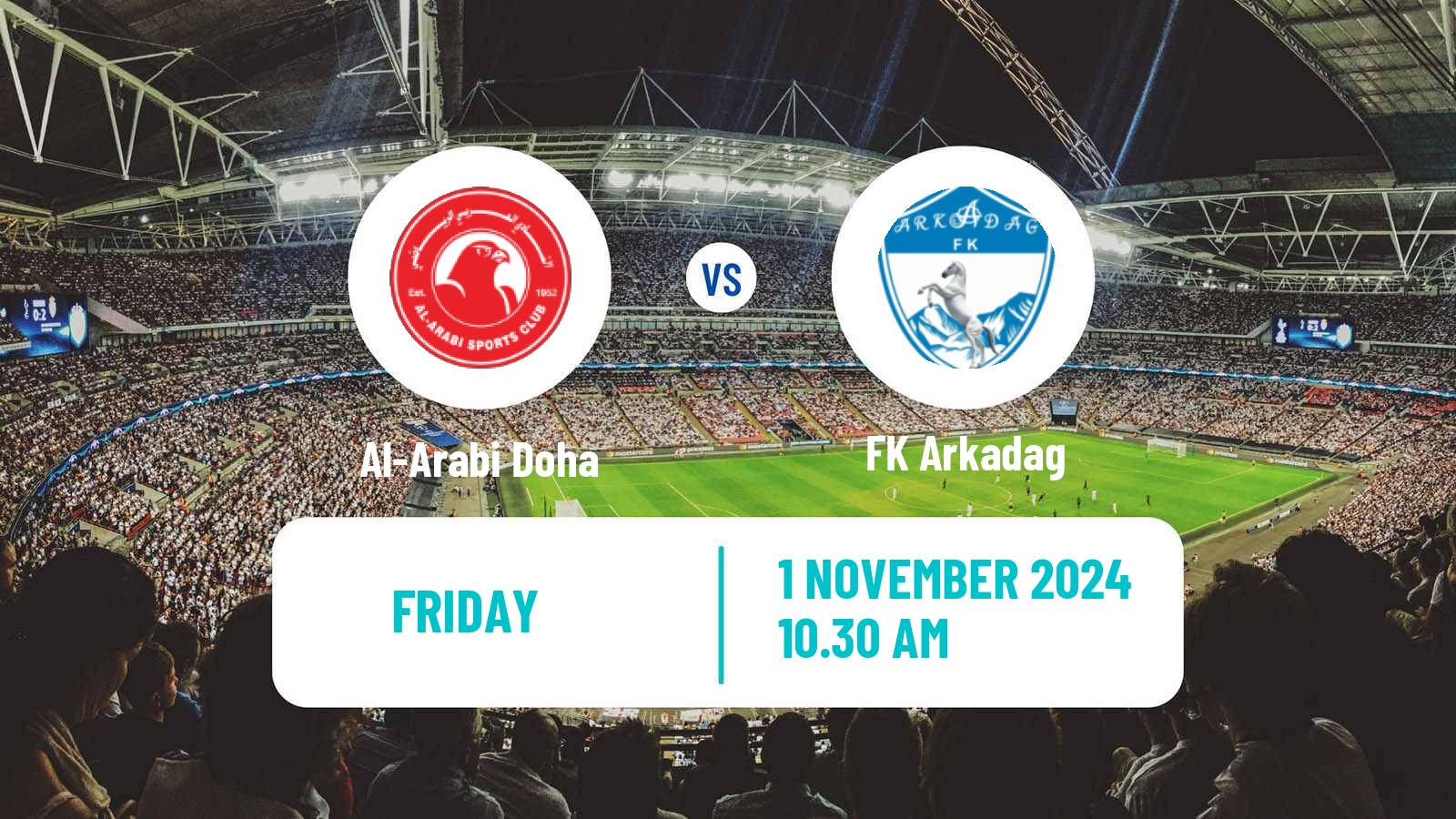 Soccer AFC Challenge League Al-Arabi Doha - Arkadag