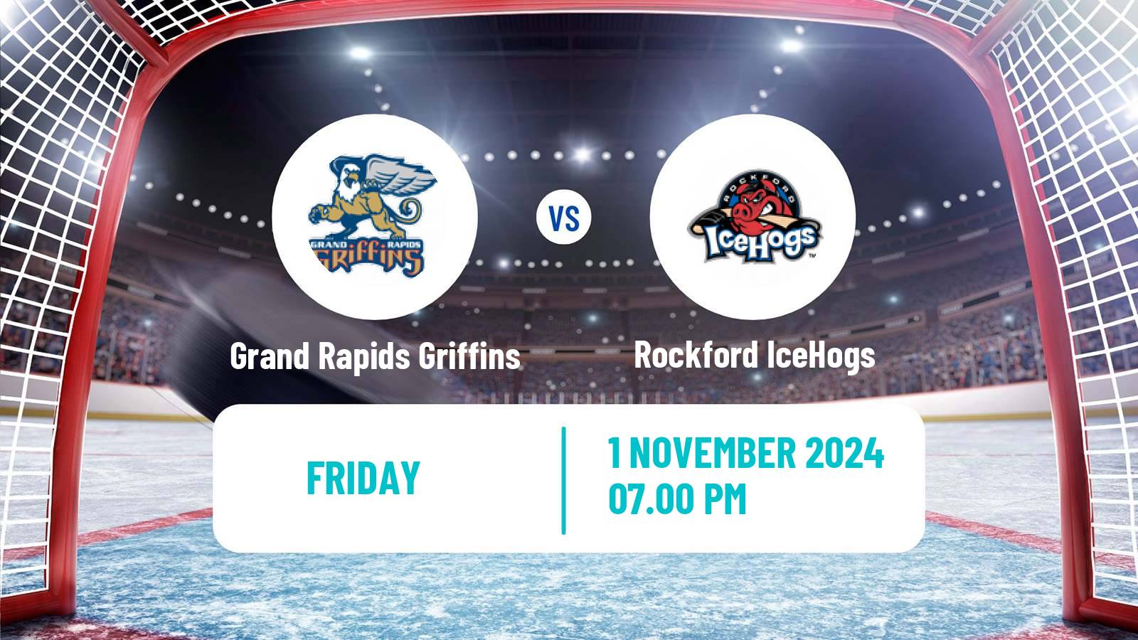 Hockey AHL Grand Rapids Griffins - Rockford IceHogs