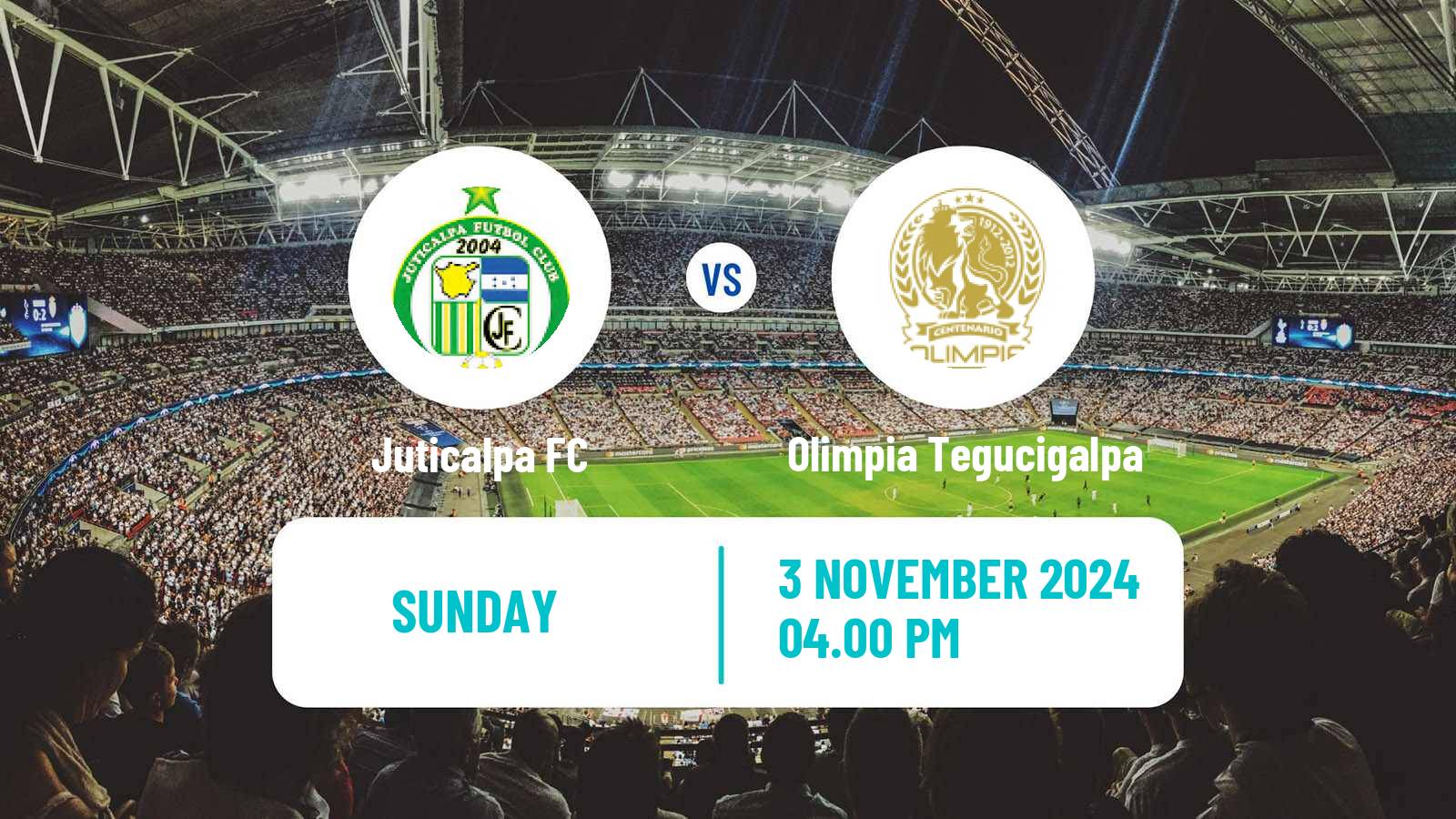 Soccer Honduras Liga Nacional Juticalpa - Olimpia Tegucigalpa