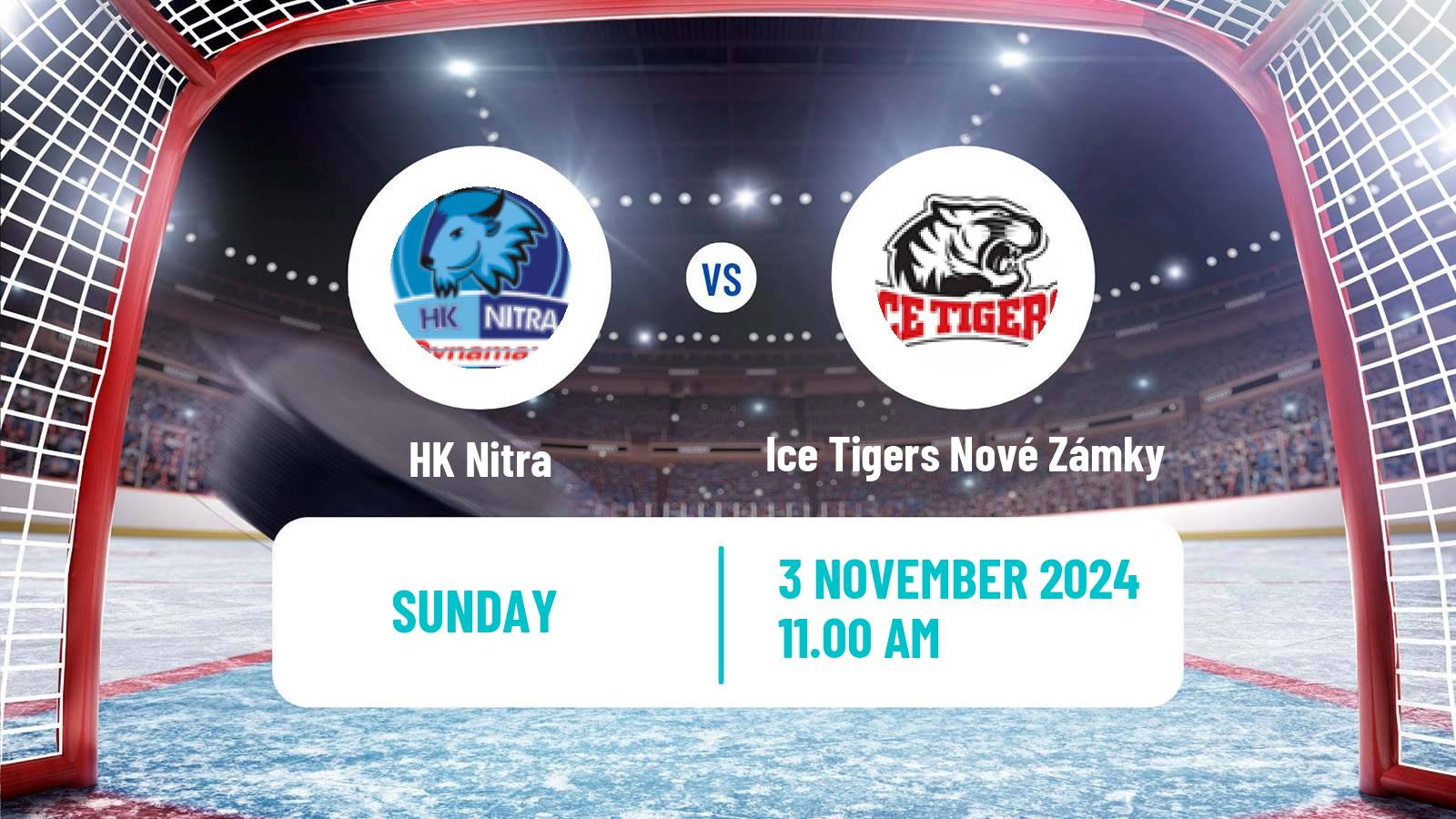 Hockey Slovak Extraliga Nitra - Ice Tigers Nové Zámky