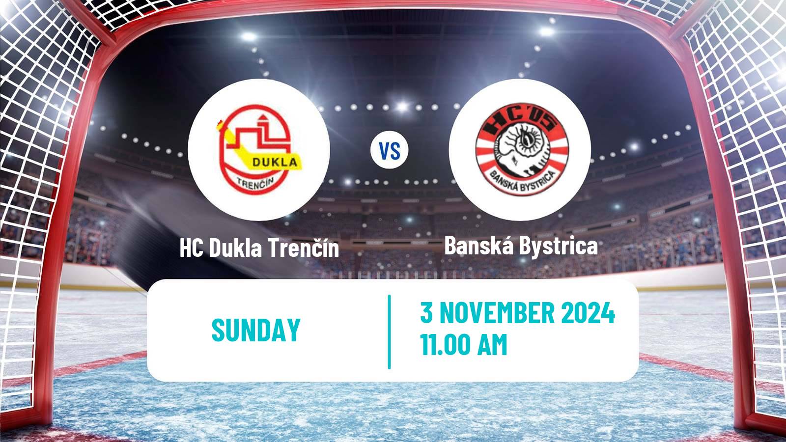 Hockey Slovak Extraliga HC Dukla Trenčín - Banská Bystrica