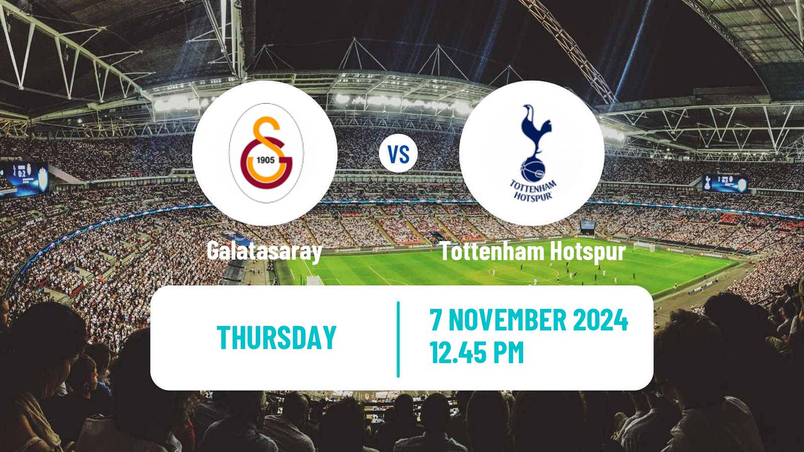 Soccer UEFA Europa League Galatasaray - Tottenham Hotspur