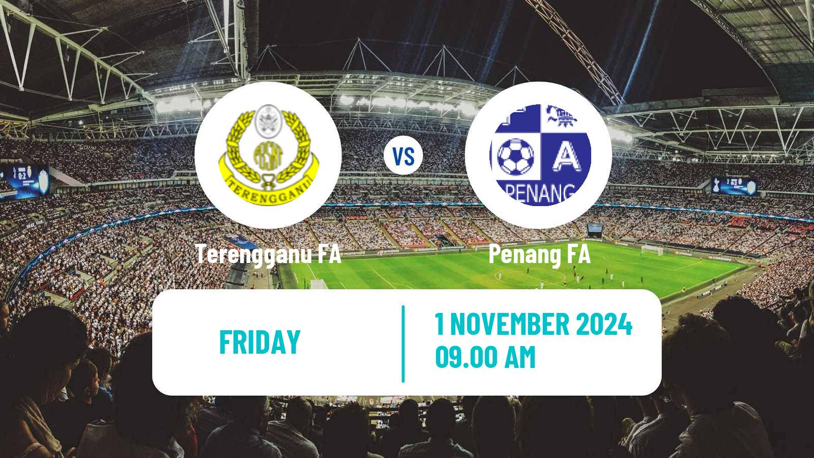 Soccer Malaysian Super League Terengganu FA - Penang