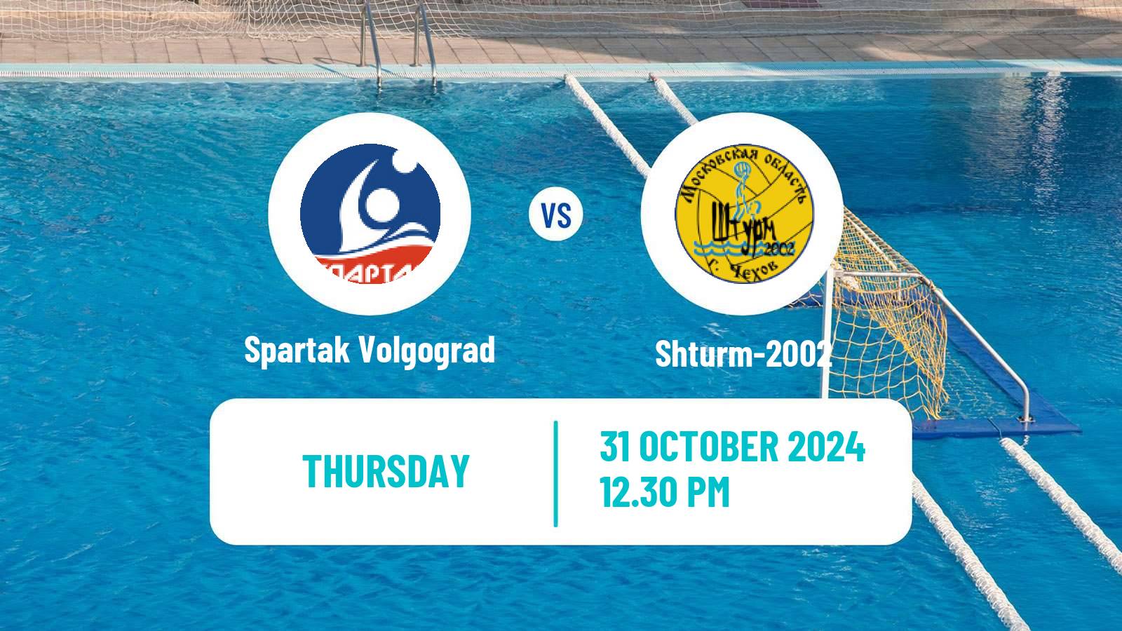 Water polo Russian Championship Water Polo Spartak Volgograd - Shturm-2002