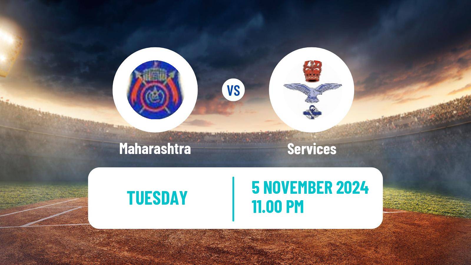 Cricket Ranji Trophy Maharashtra - Services