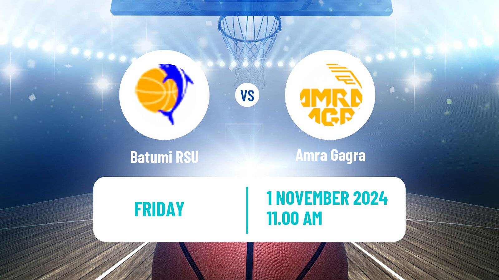 Basketball Georgian Superleague Basketball Batumi RSU - Amra Gagra