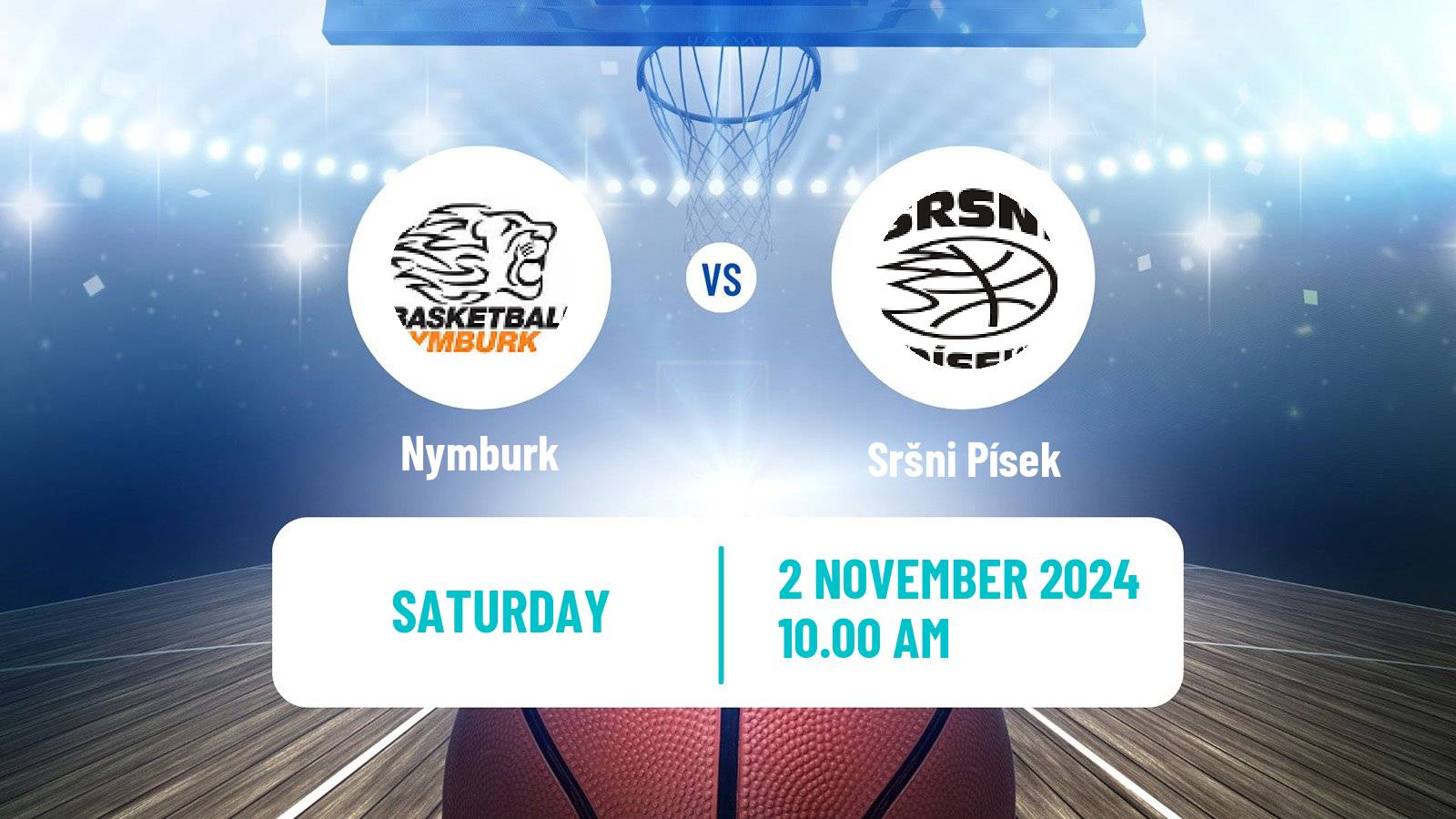 Basketball Czech NBL Nymburk - Sršni Písek