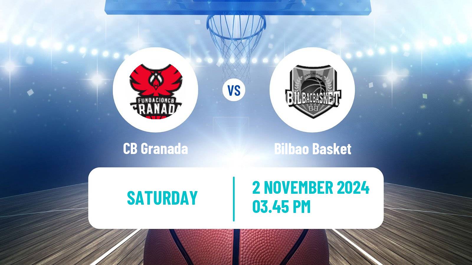 Basketball Spanish ACB League Granada - Bilbao Basket