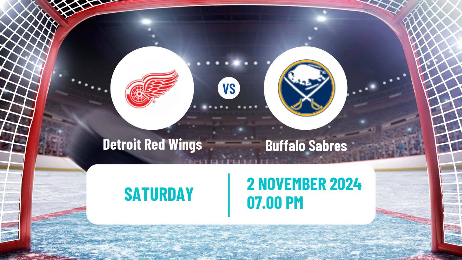 Hockey NHL Detroit Red Wings - Buffalo Sabres