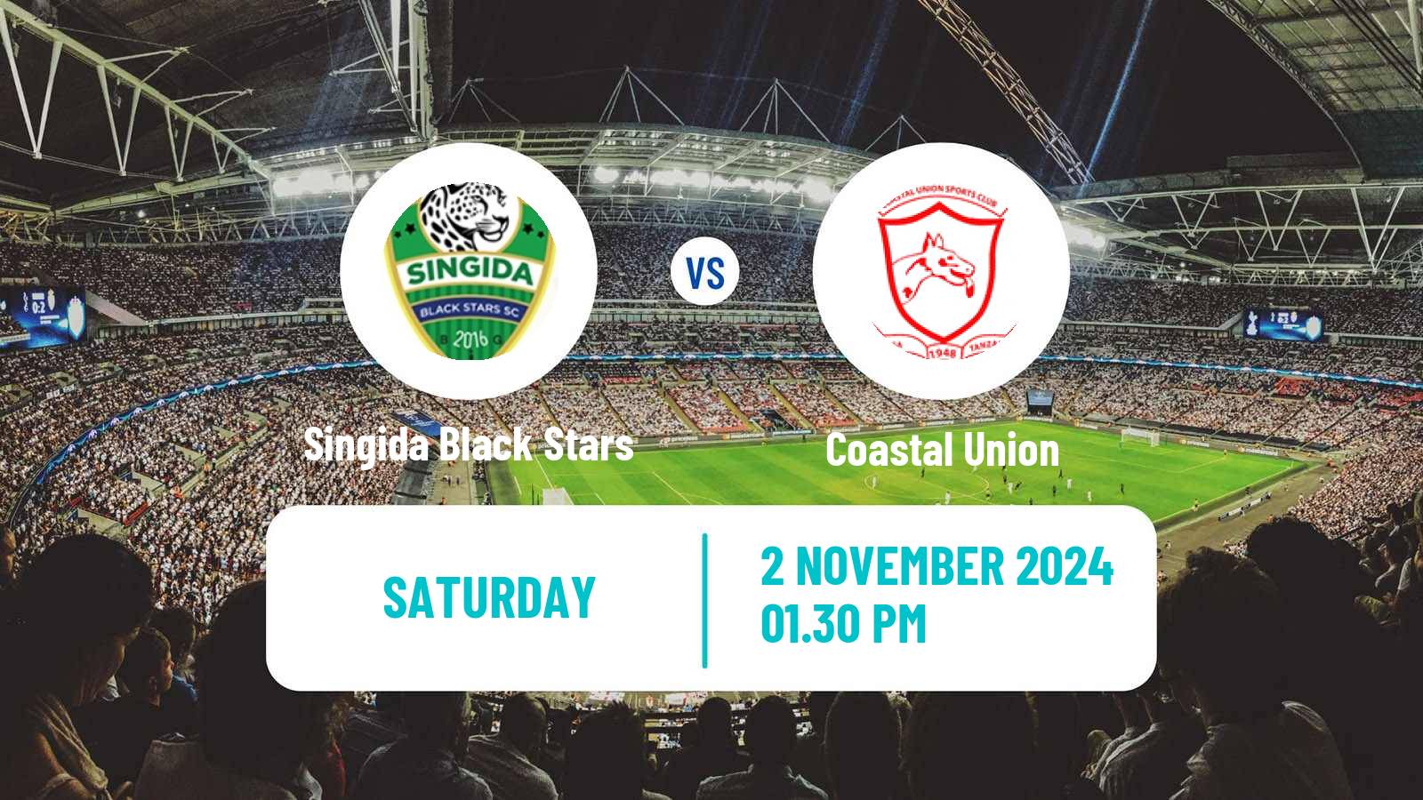 Soccer Tanzanian Premier League Singida Black Stars - Coastal Union