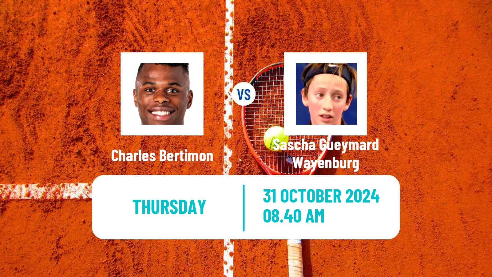 Tennis ITF M25 Monastir Men Charles Bertimon - Sascha Gueymard Wayenburg