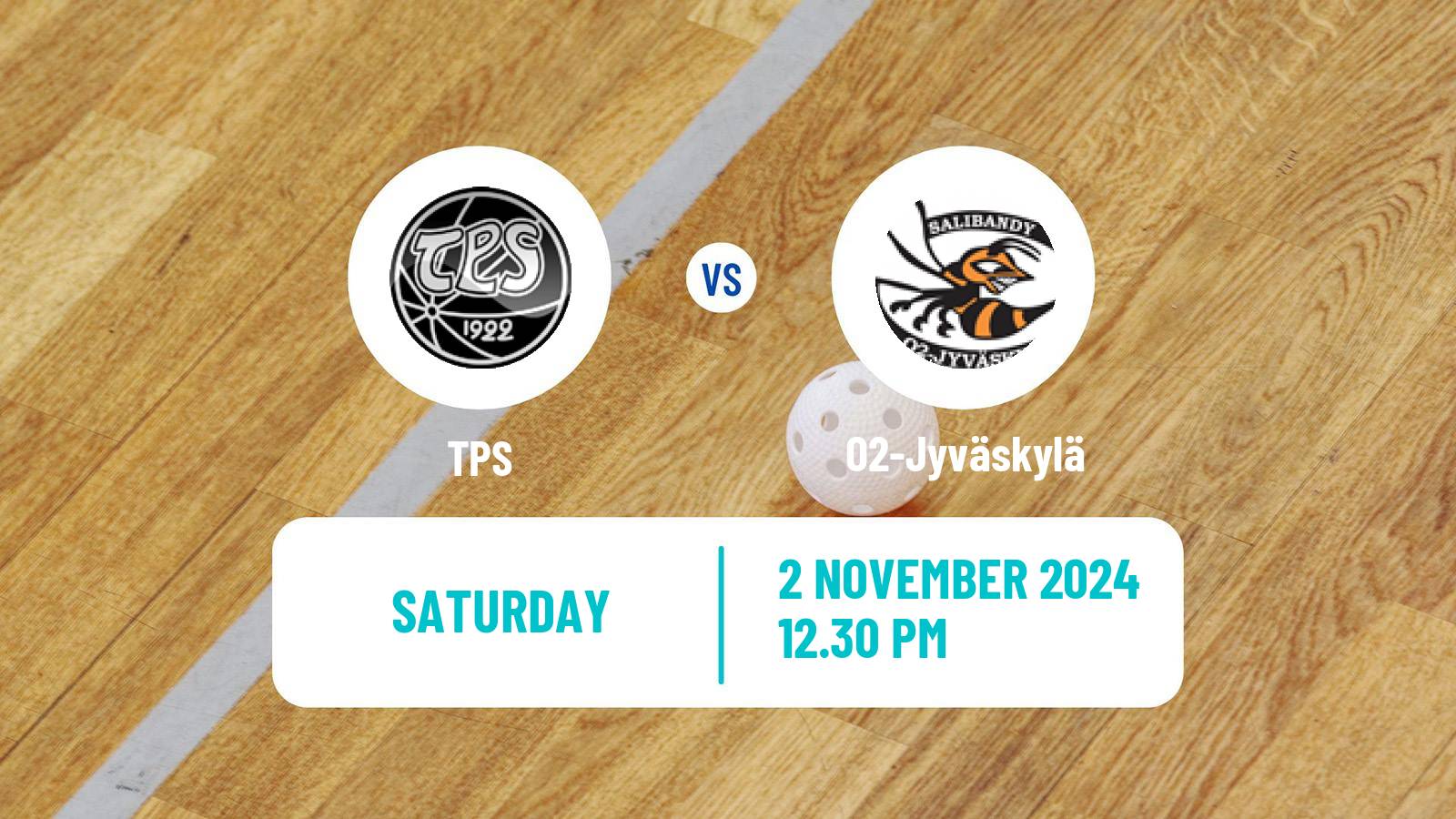 Floorball Finnish F-Liiga Women TPS - O2-Jyväskylä