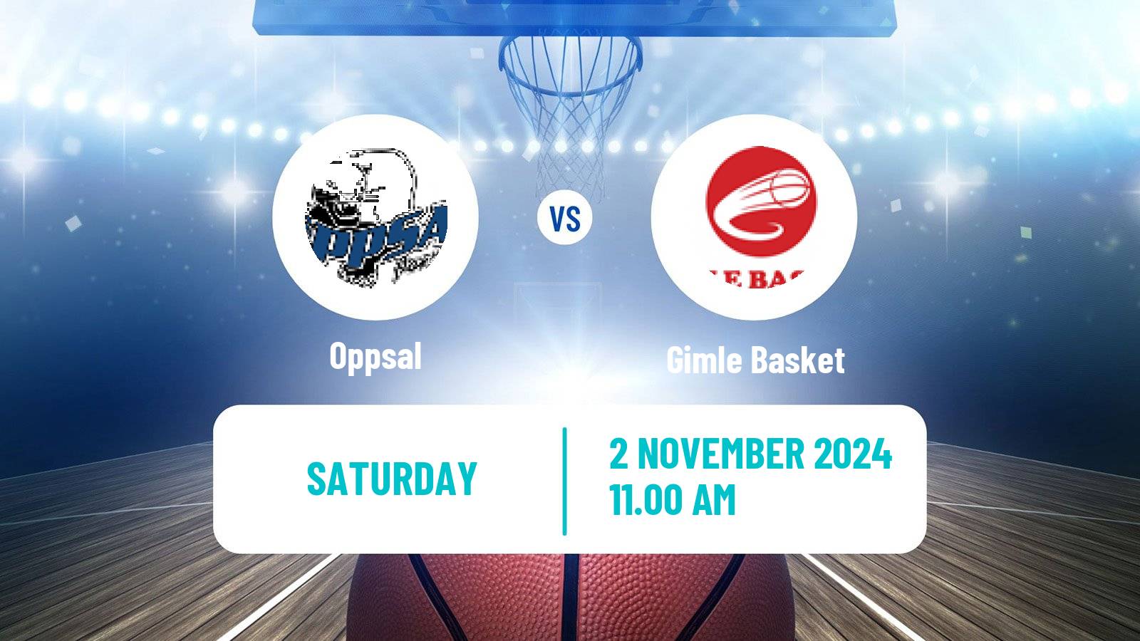 Basketball Norwegian BLNO Oppsal - Gimle