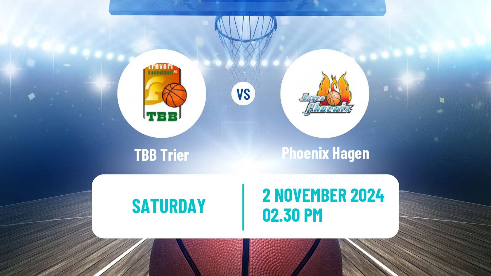 Basketball German Pro A Basketball Trier - Phoenix Hagen