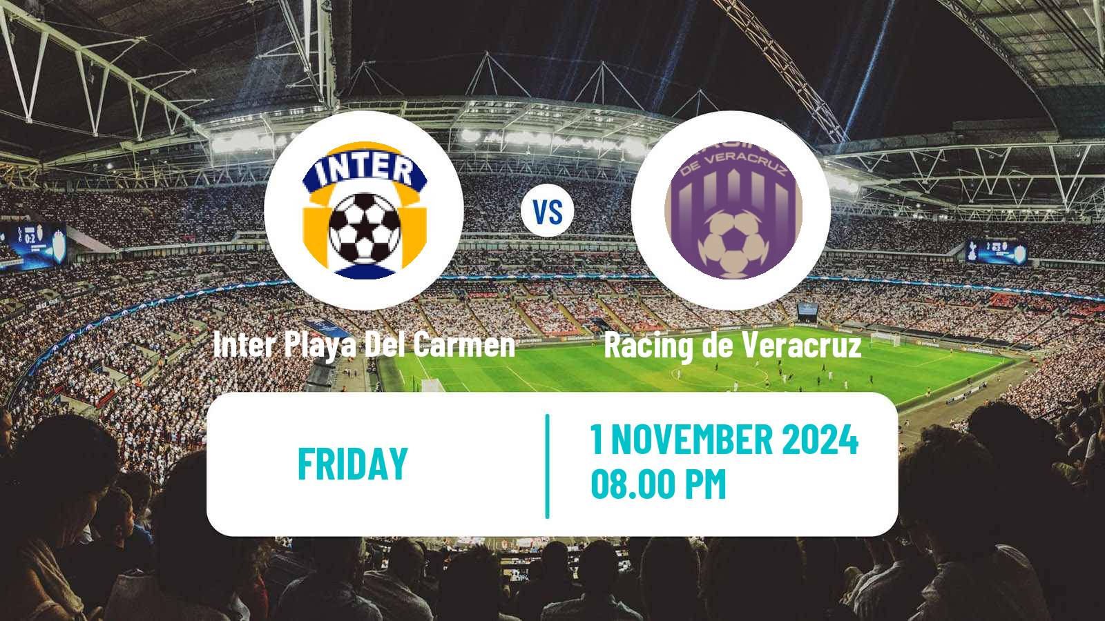 Soccer Mexican Liga Premier Serie A Inter Playa Del Carmen - Racing de Veracruz