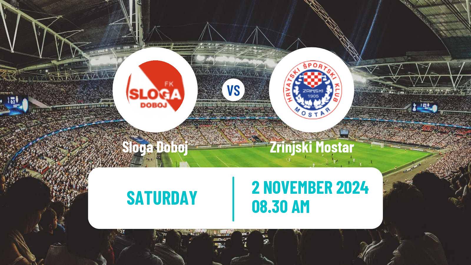 Soccer Bosnian Premier League Sloga Doboj - Zrinjski Mostar