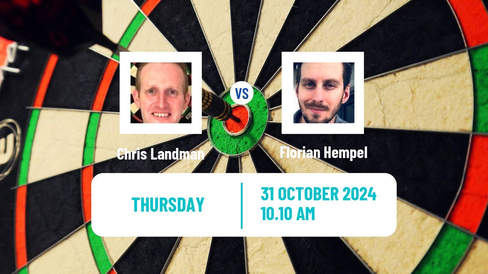 Darts Players Championship 30 Chris Landman - Florian Hempel