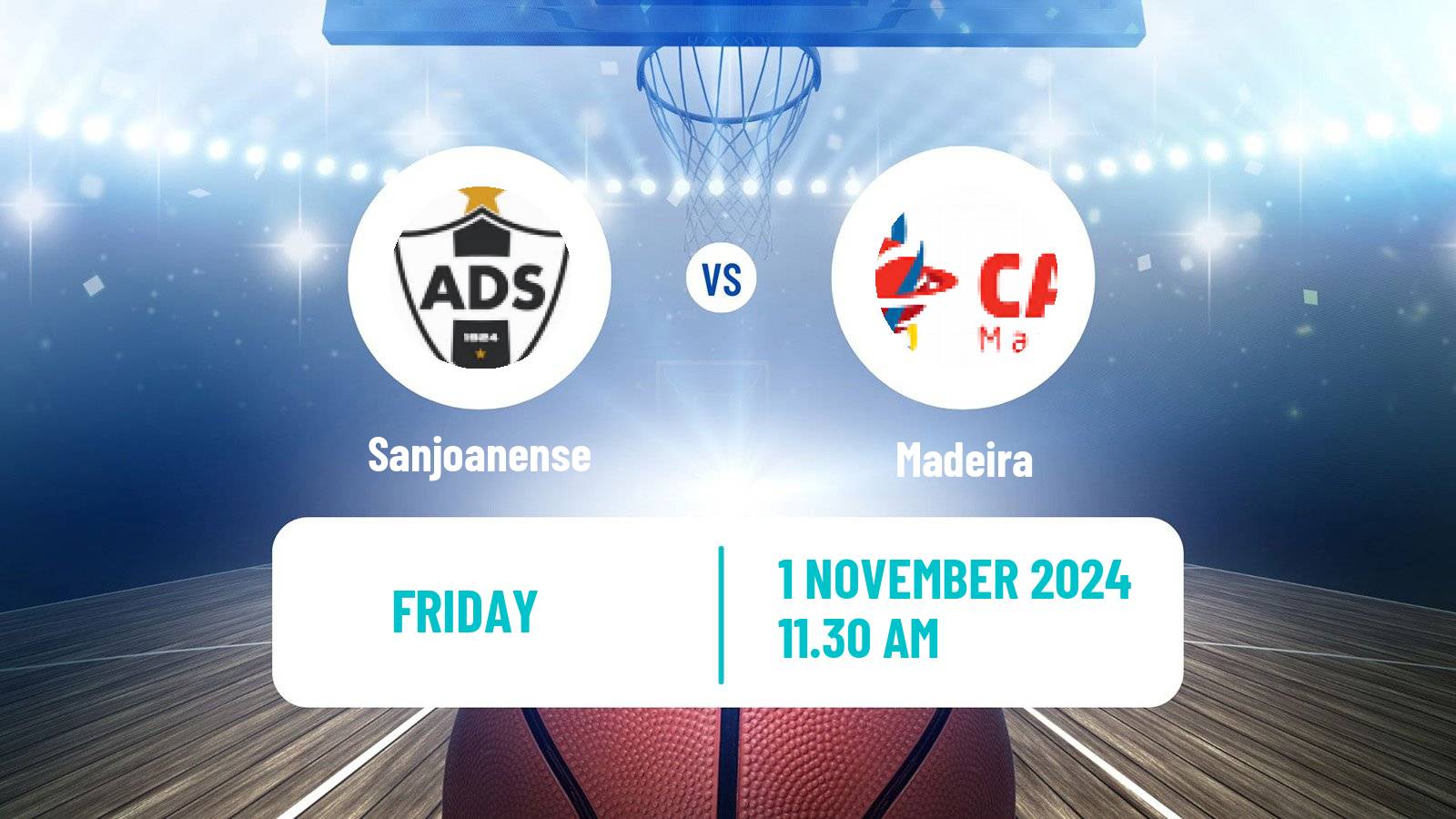 Basketball Portuguese LFB Sanjoanense - Madeira