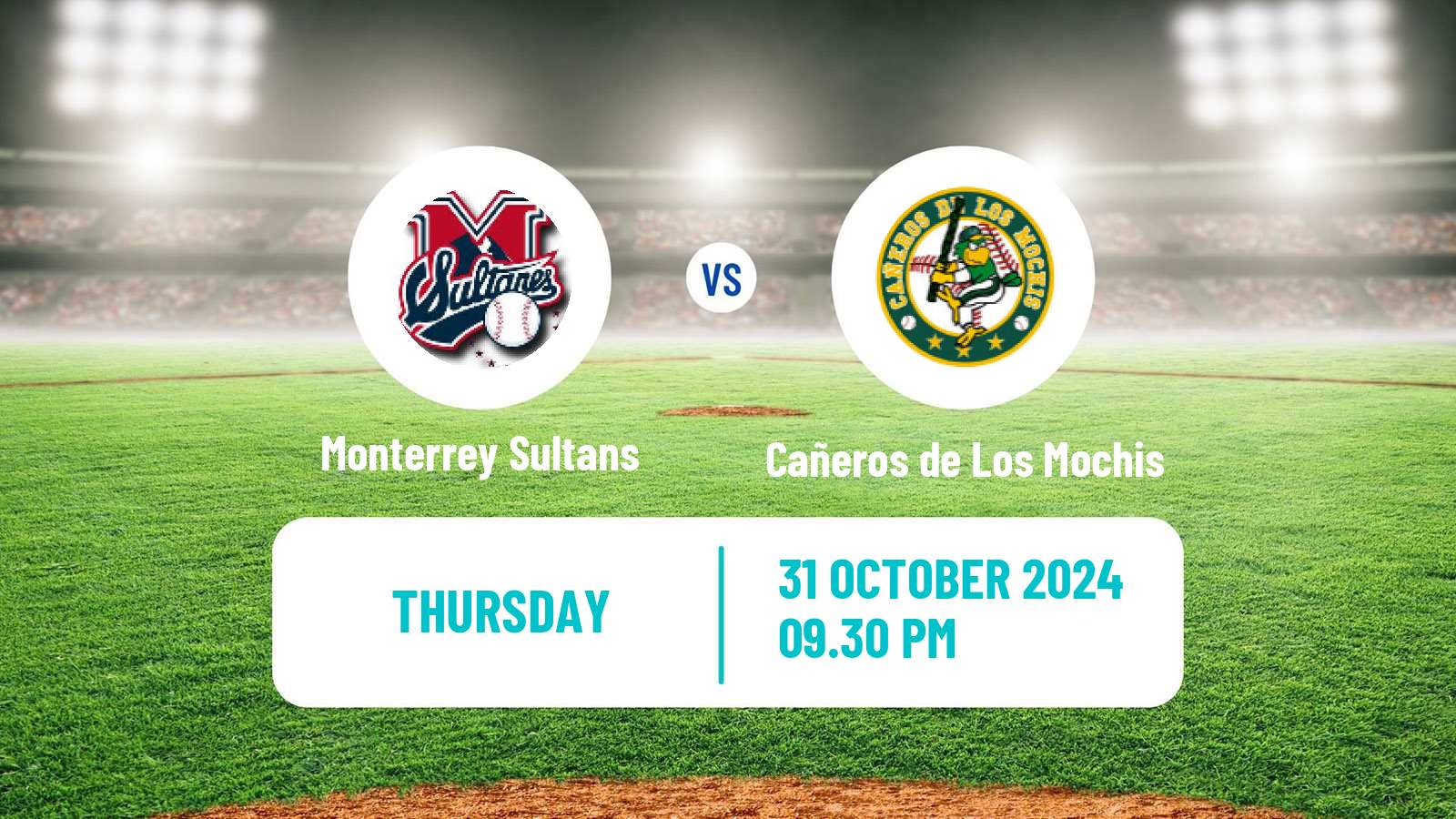 Baseball LMP Monterrey Sultans - Cañeros de Los Mochis