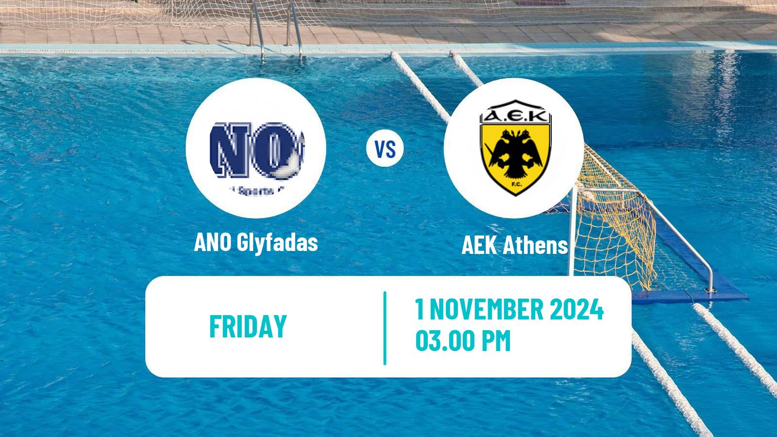 Water polo Greek A1 Water Polo Glyfada - AEK Athens