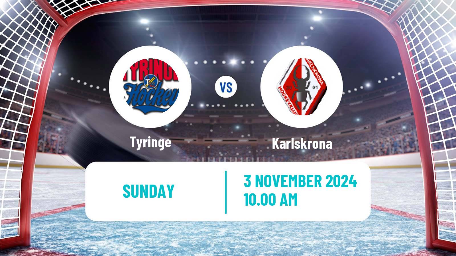 Hockey Swedish HockeyEttan Sodra Tyringe - Karlskrona