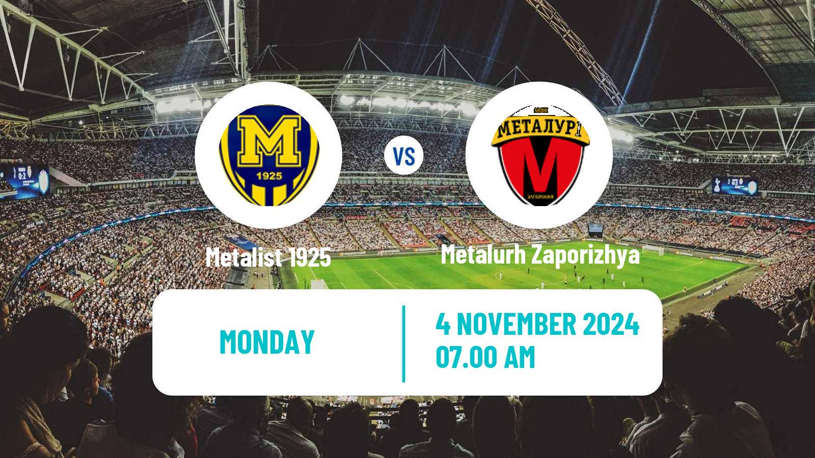 Soccer Ukrainian Persha Liga Metalist 1925 - Metalurh Zaporizhya