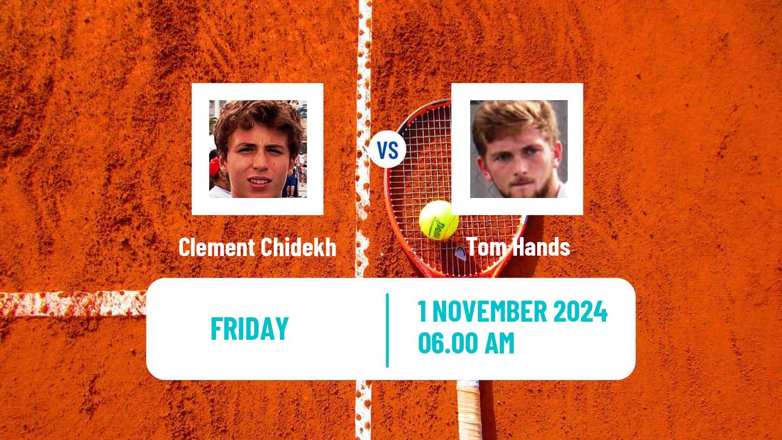 Tennis ITF M25 Norwich Men Clement Chidekh - Tom Hands