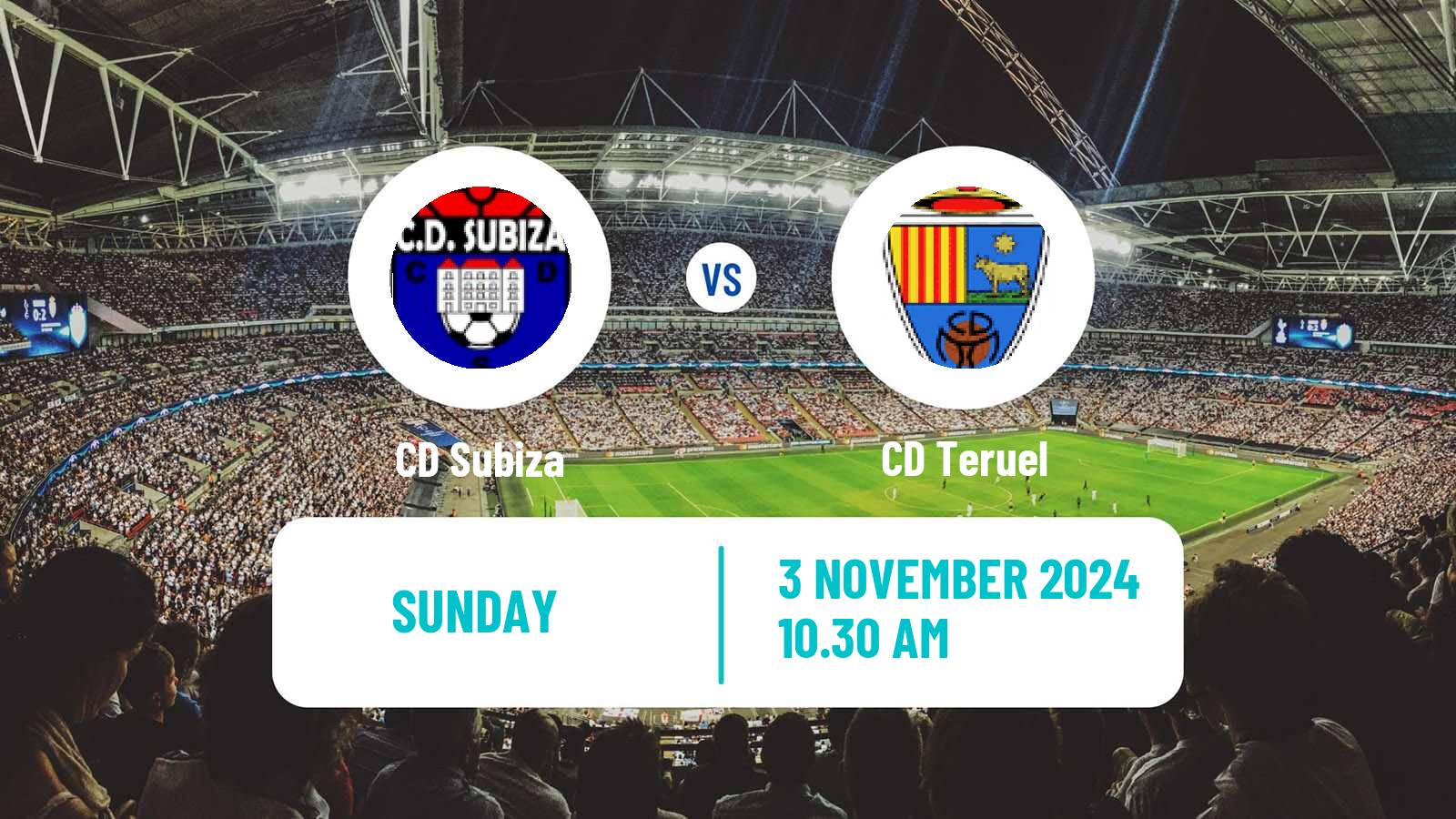 Soccer Spanish Segunda RFEF - Group 2 Subiza - Teruel