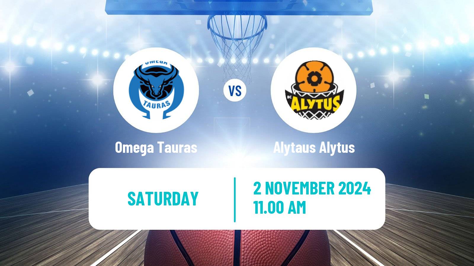 Basketball Lietuvos NKL Omega Tauras - Alytaus Alytus