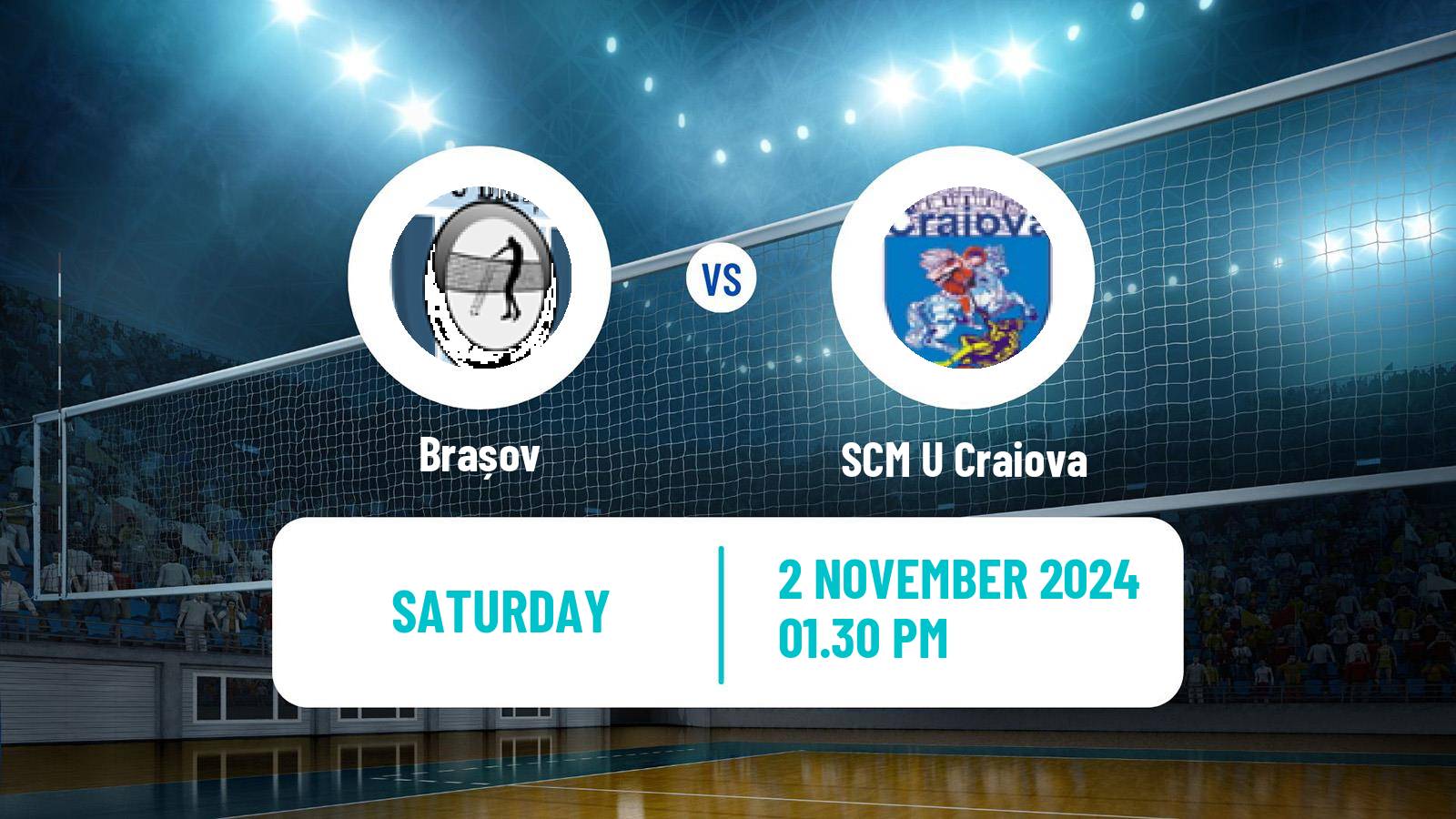 Volleyball Romanian Divizia A1 Volleyball Brașov - SCM U Craiova