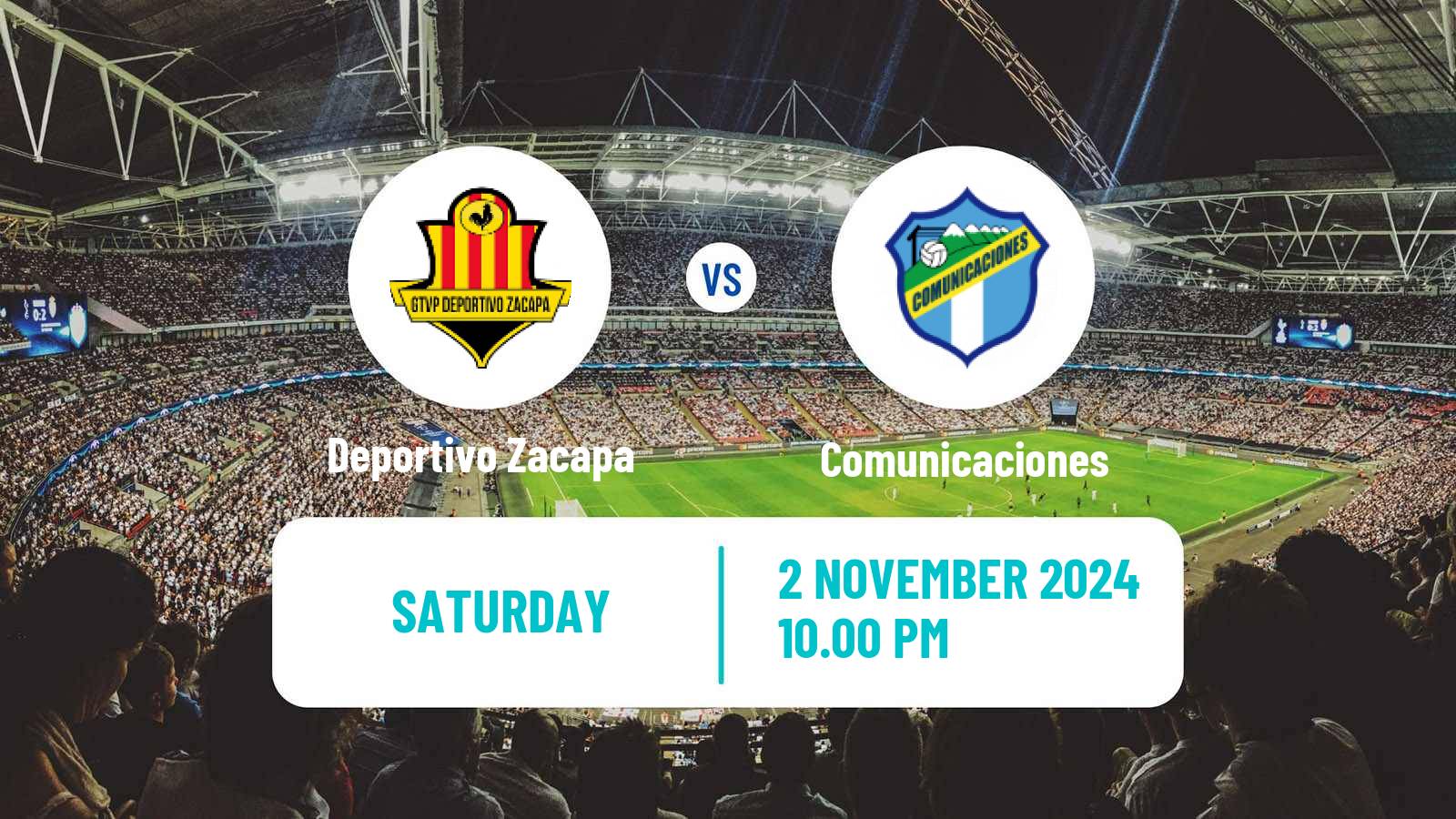 Soccer Guatemala Liga Nacional Deportivo Zacapa - Comunicaciones