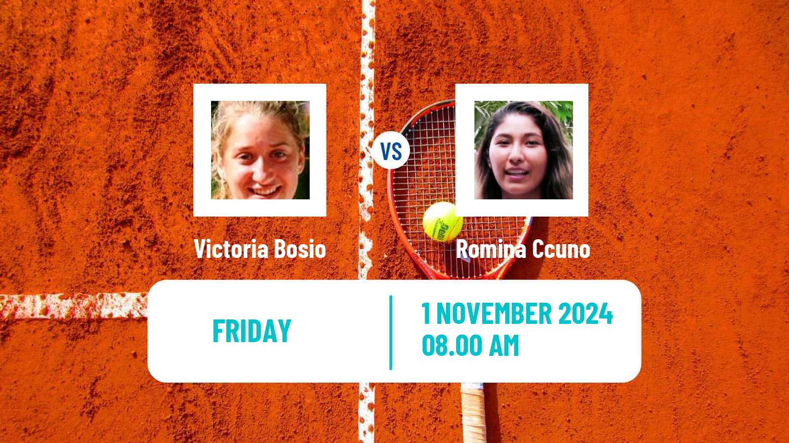 Tennis ITF W15 Luque Women Victoria Bosio - Romina Ccuno