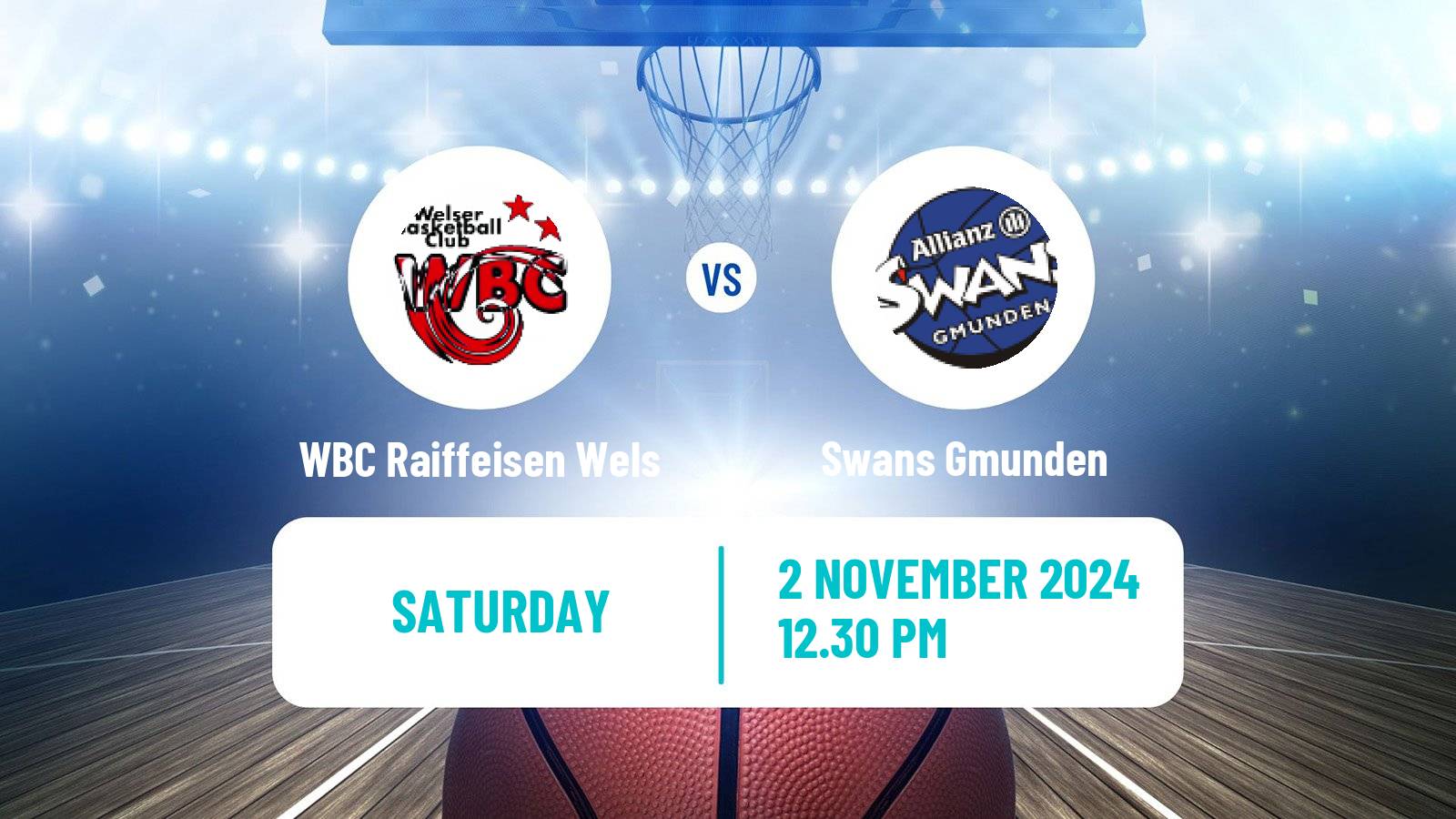 Basketball Austrian Superliga Basketball WBC Raiffeisen Wels - Swans Gmunden